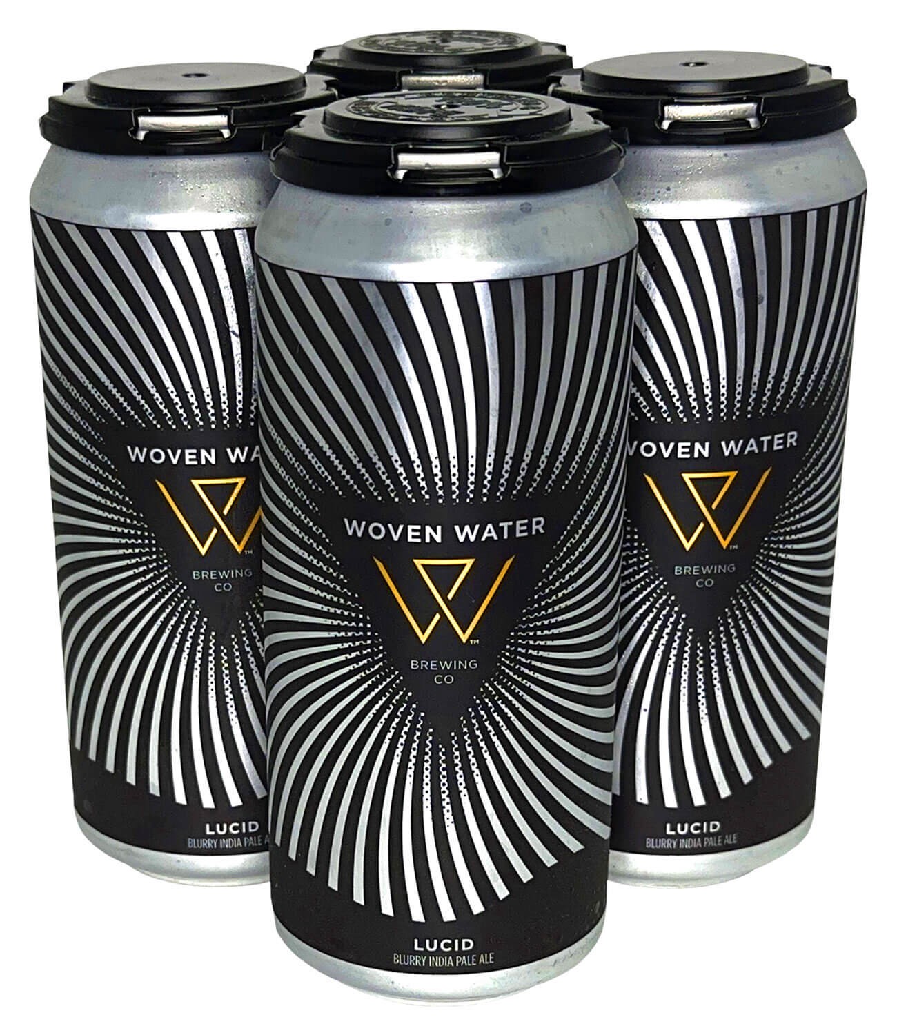 slide 1 of 1, Woven Water Lucid Blurry IPA - 4 ct, 4 ct; 16 oz