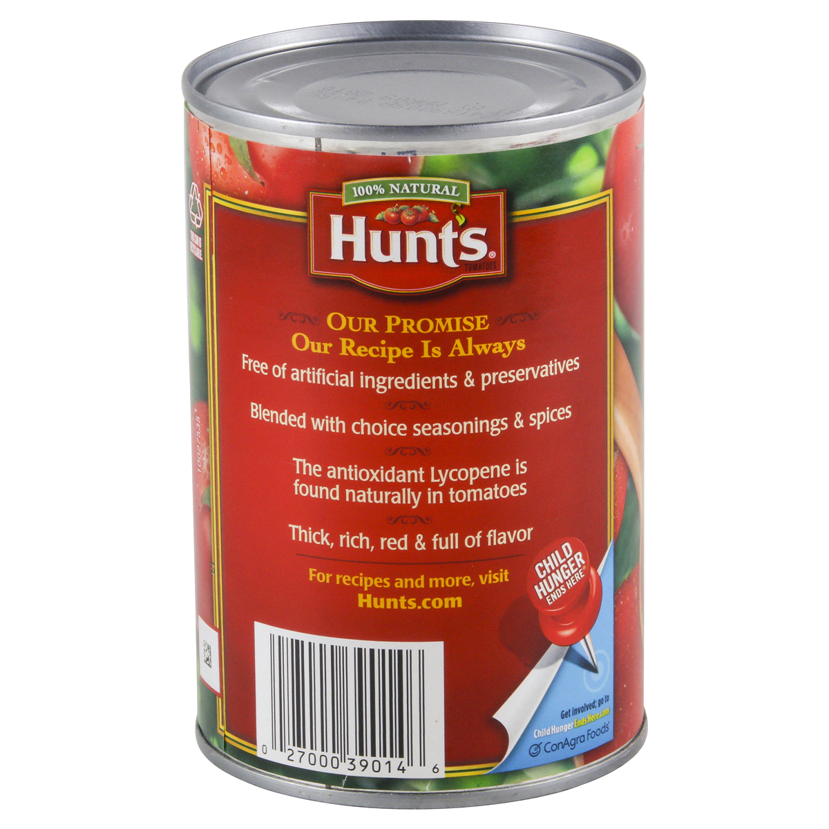 slide 2 of 4, Hunt's 100% Natural Tomato Sauce, 15 oz