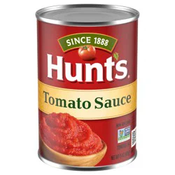 Hunt's 100% Natural Tomato Sauce, Canned Tomato Sauce, 15 oz.