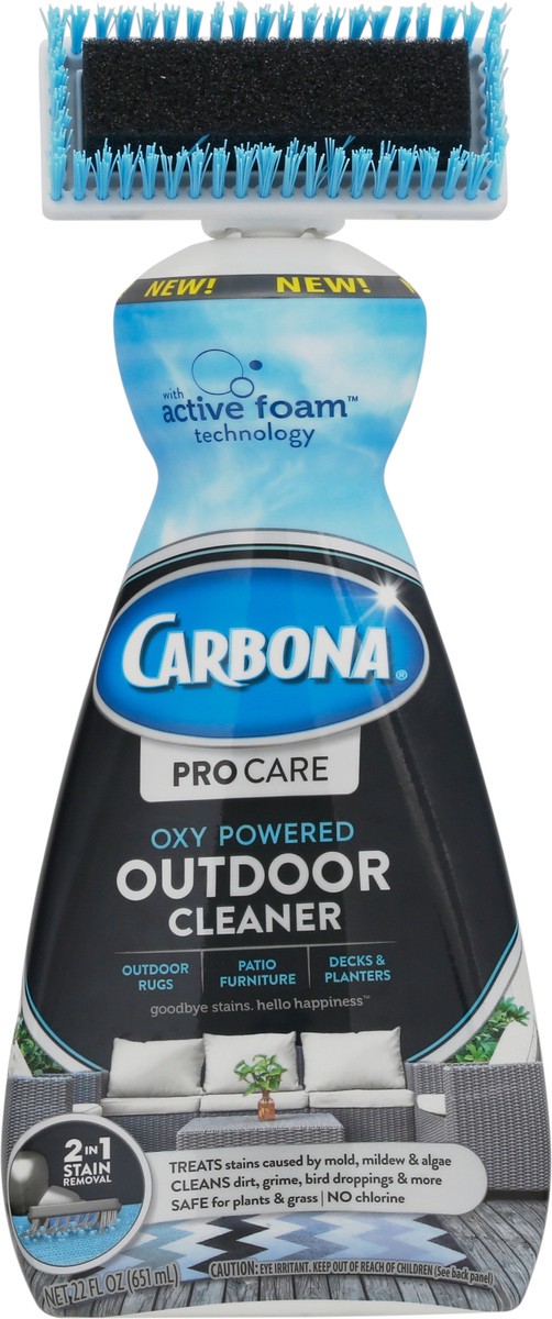 slide 7 of 8, Carbona Pro Care Oxy Powered Outdoor Cleaner 22 fl oz, 22 oz