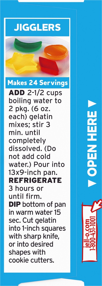 slide 6 of 13, Jell-O Cotton Candy Instant Gelatin Mix, 6 oz Box, 6 oz