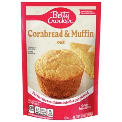 Betty Crocker Cornbread and Muffin Baking Mix, 6.5 oz.