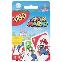 Mattel Super Mario UNO Card Game 1 ea