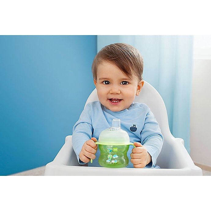 slide 4 of 10, MAM Starter Cup with Handles - Green, 5 oz