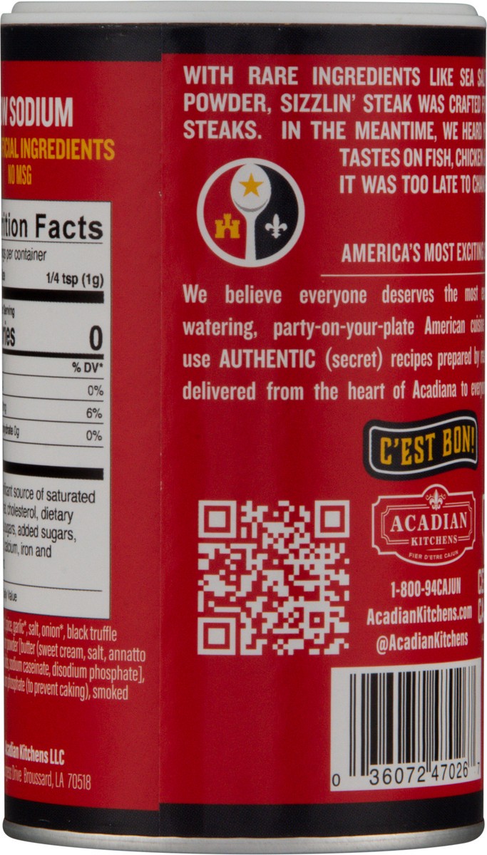 slide 3 of 9, Ragin' Cajun Sizzlin Steak Seasoning & Rub 8 oz, 