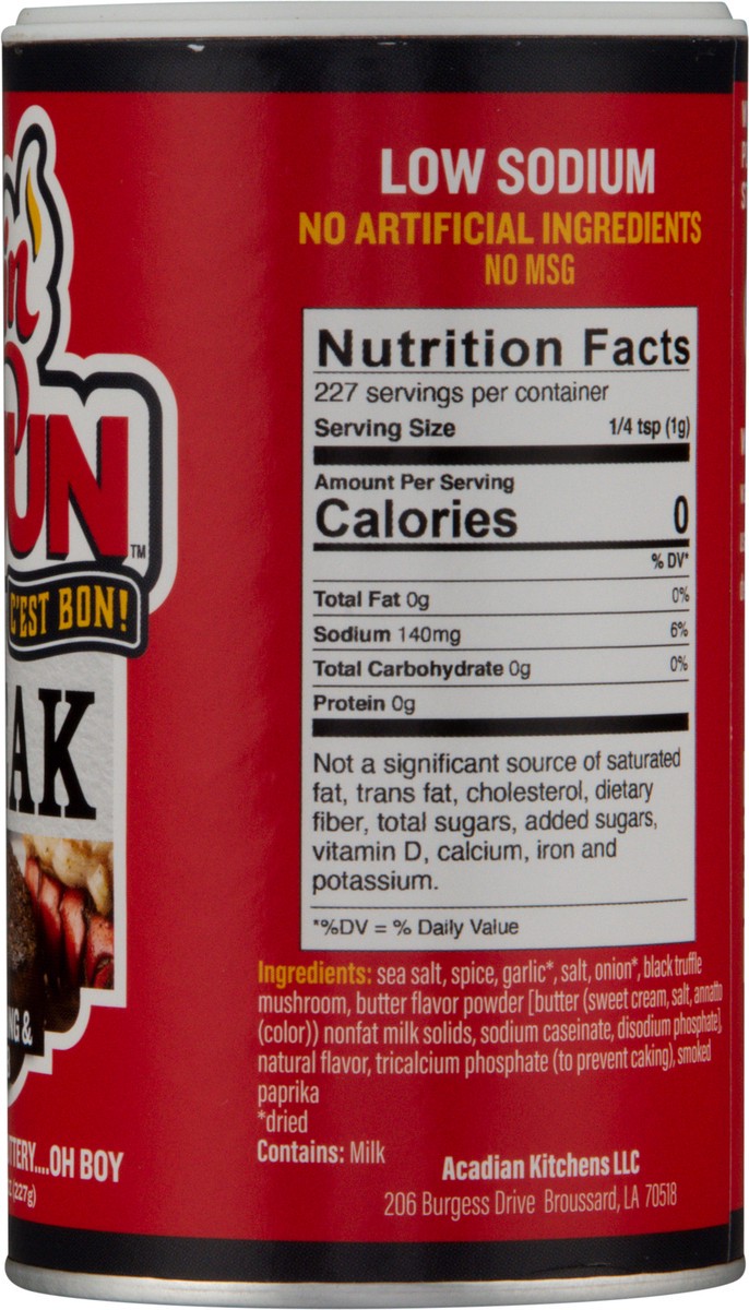 slide 7 of 9, Ragin' Cajun Sizzlin Steak Seasoning & Rub 8 oz, 