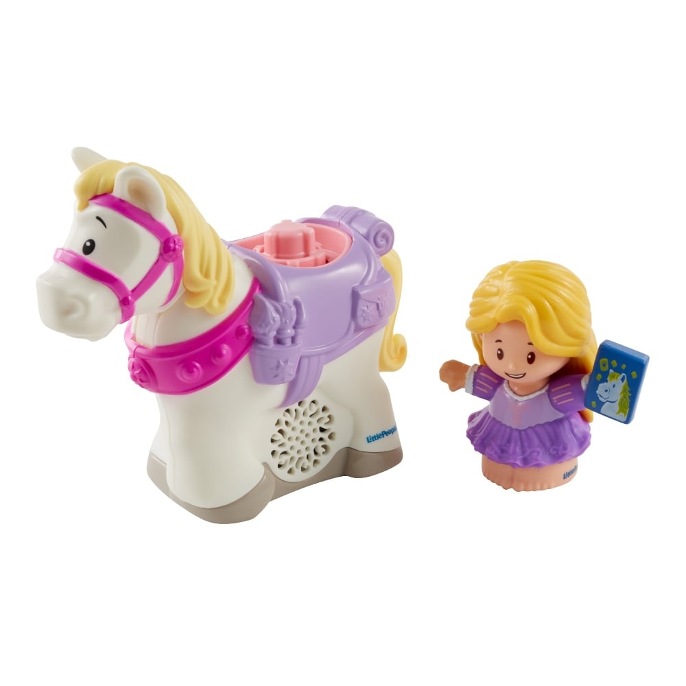 slide 1 of 1, Fisher-Price Disney Little People Rapunzel And Maximus Figures, 1 ct