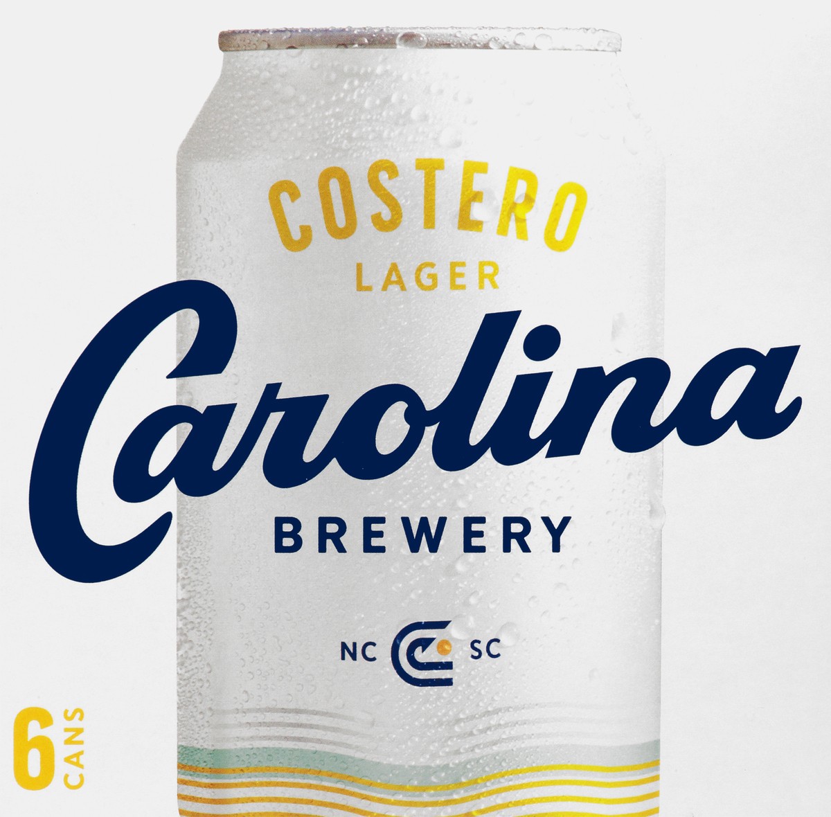 slide 2 of 9, Carolina Brewery Beer, Costero Lager, 6 Pack, 6 ct; 12 oz
