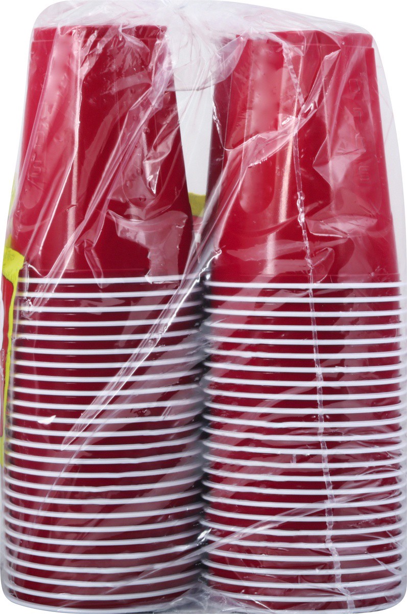 slide 4 of 9, Solo 18-Ounce Squared Plastic Cups, 100 ct