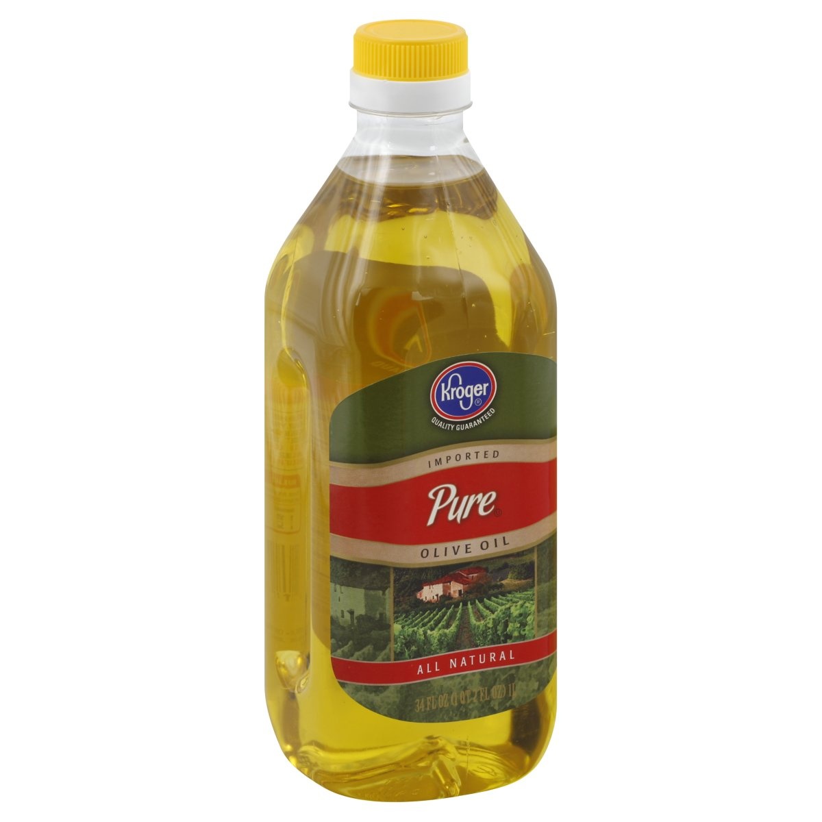 slide 1 of 1, Kroger Pure Olive Oil, 34 fl oz