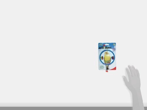 slide 3 of 8, JW Pet Bird Perch Ring & Toy Combo, 1 ct