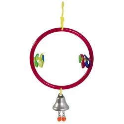 JW Pet Pet Bird Perch Ring & Toy Combo