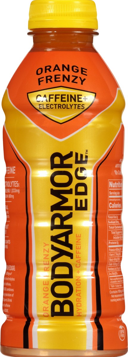 slide 4 of 9, BODYARMOR Edge Orange Frenzy Sports Drink - 20.20 fl oz, 20.20 fl oz