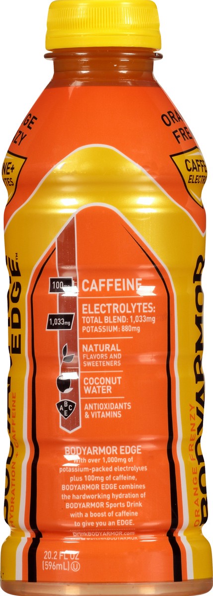 slide 6 of 9, BODYARMOR Edge Orange Frenzy Sports Drink - 20.20 fl oz, 20.20 fl oz