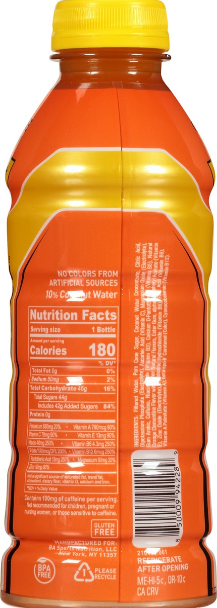 slide 8 of 9, BODYARMOR Edge Orange Frenzy Sports Drink - 20.20 fl oz, 20.20 fl oz