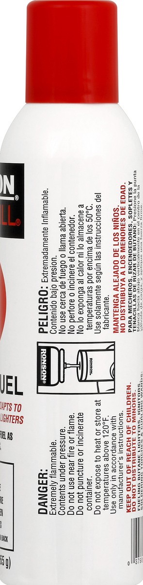 slide 3 of 8, Ronsonol Butane Fuel 5.82 oz, 5.82 oz