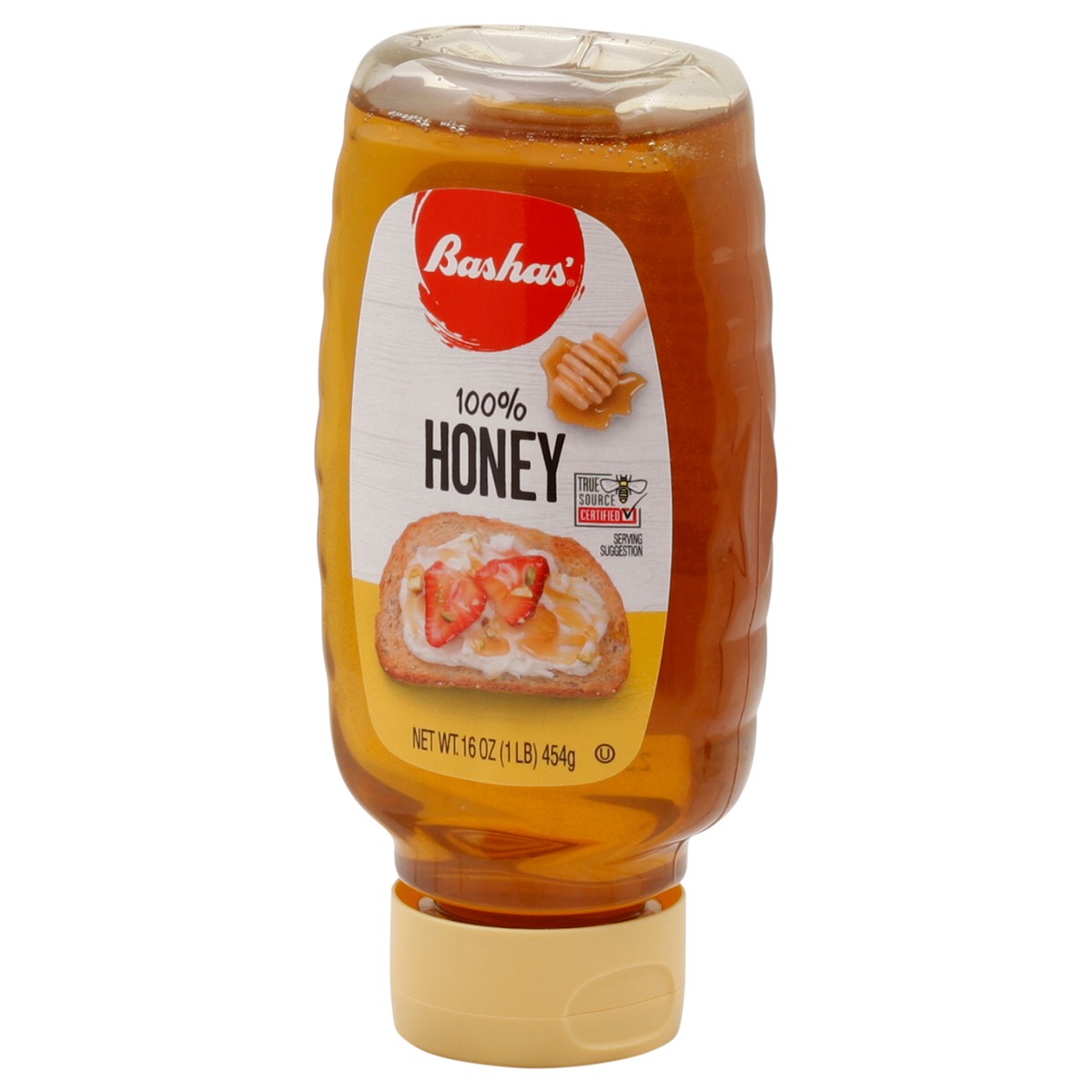 slide 5 of 13, Bashas Honey Upside Down, 16 oz