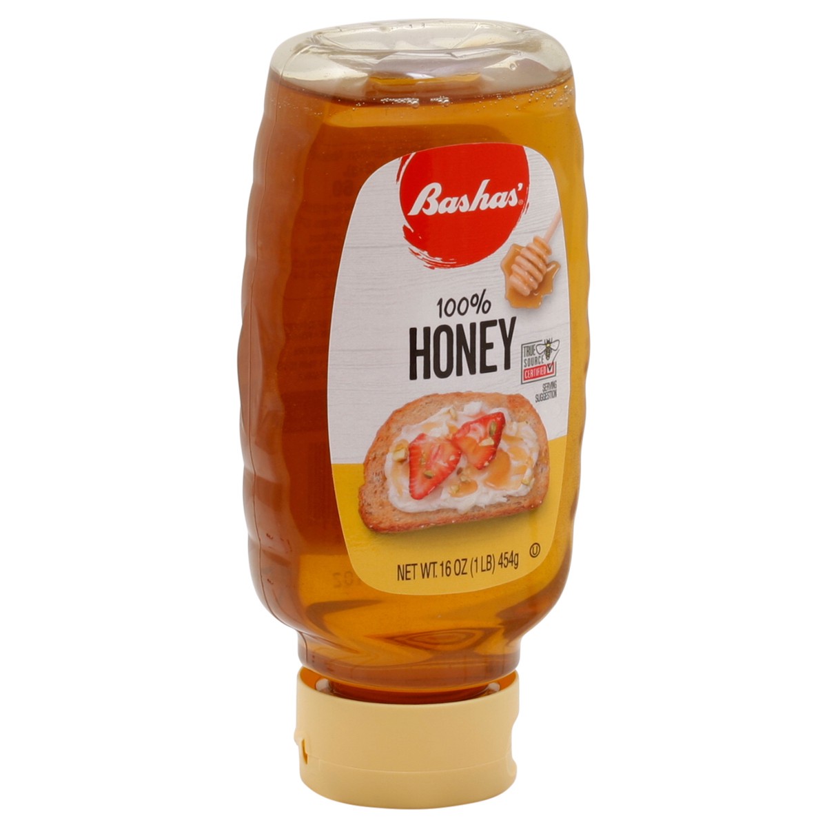 slide 10 of 13, Bashas Honey Upside Down, 16 oz