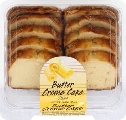 Olson's Baking Co. Creme Cake, Butter, Sliced