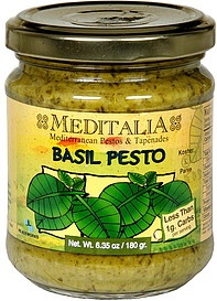 slide 1 of 1, Meditalia Basil Pesto Spread, 6.35 oz