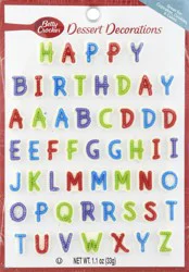 Betty Crocker Happy Birthday Cake Candy Decorations
