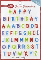Betty Crocker Happy Birthday Cake Candy Decorations