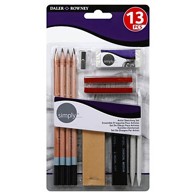 slide 1 of 1, Simply Daler Rowney Artist Sketch Set, 1 ct