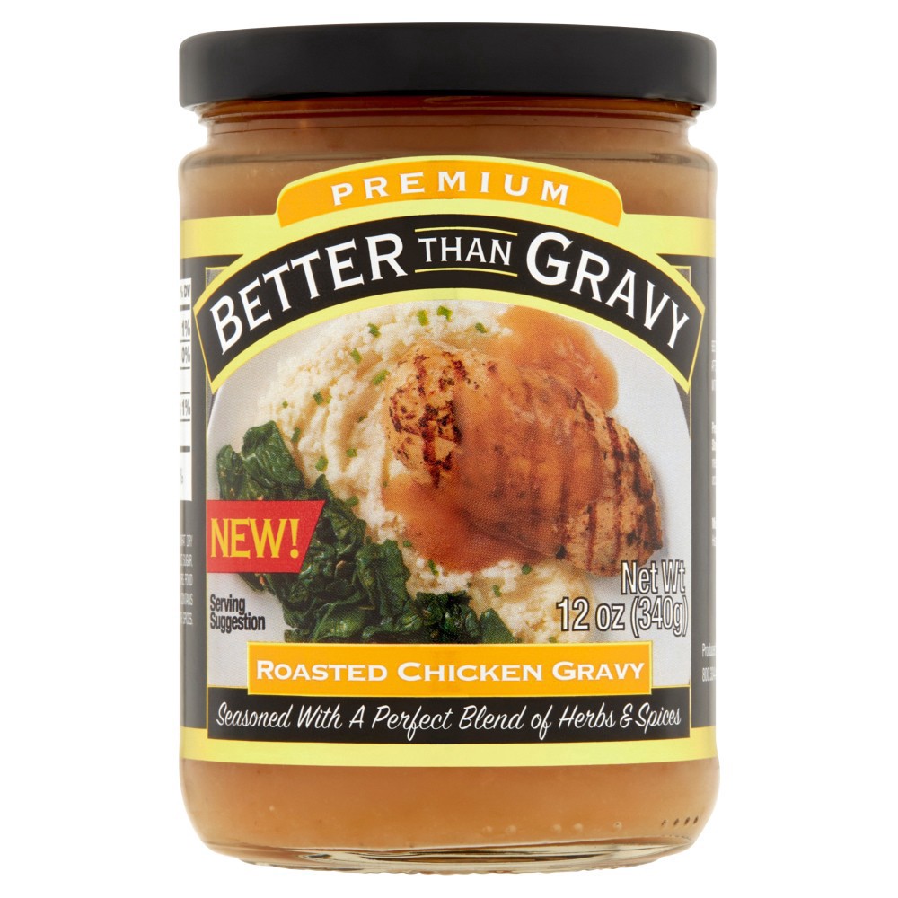 slide 1 of 4, Better Than Gravy Roasted Chicken Gravy, 12 oz