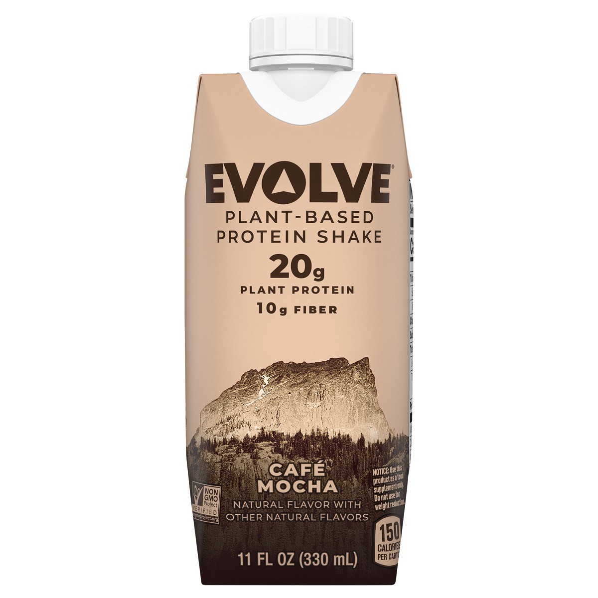 slide 7 of 7, Evolve Protein Shake, 11 oz