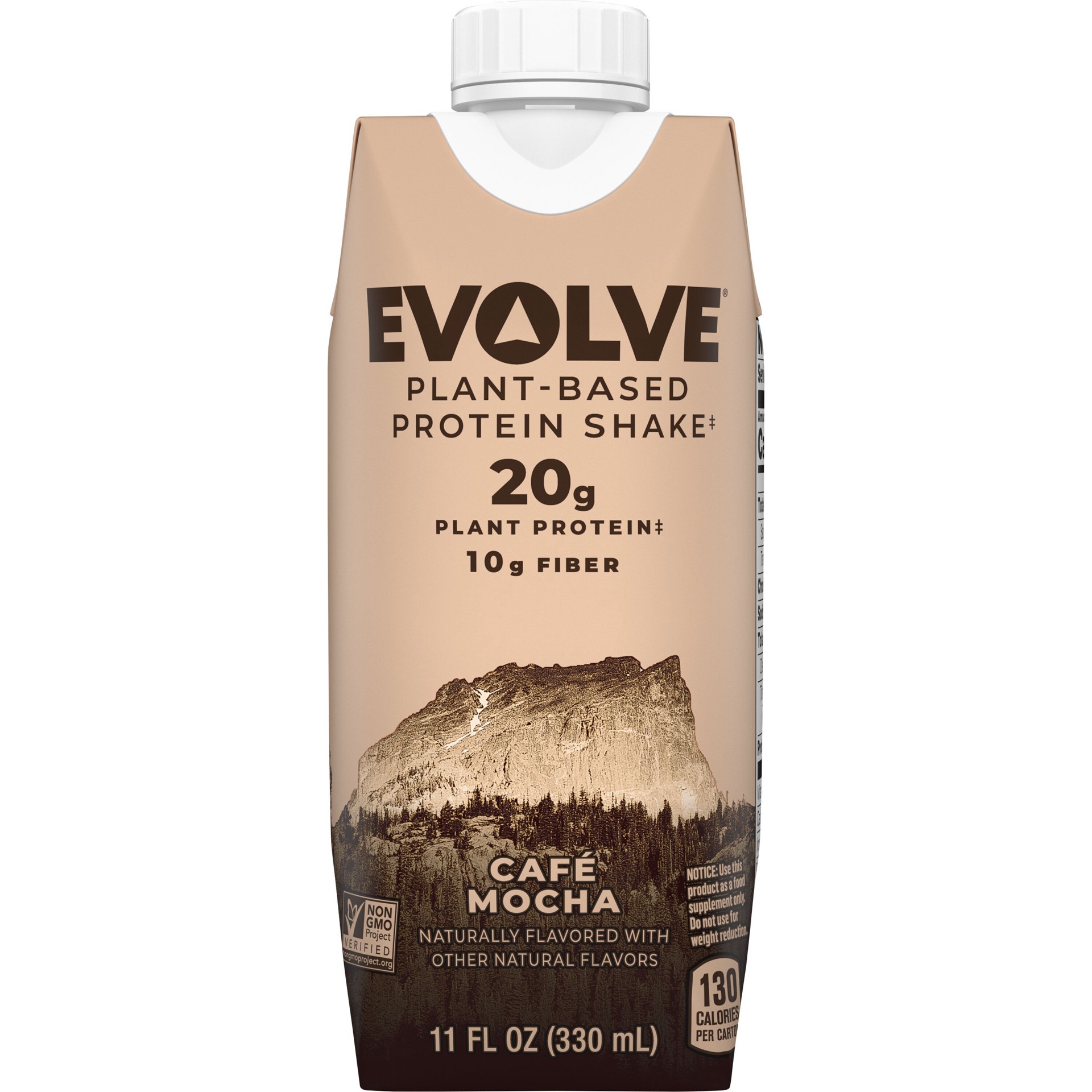 slide 1 of 7, Evolve Protein Shake, 11 oz