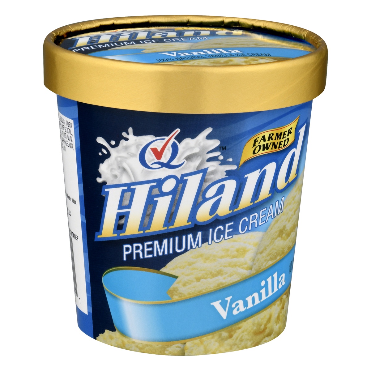 slide 2 of 10, Hiland Dairy Premium Ice Cream Vanilla, 1 pint