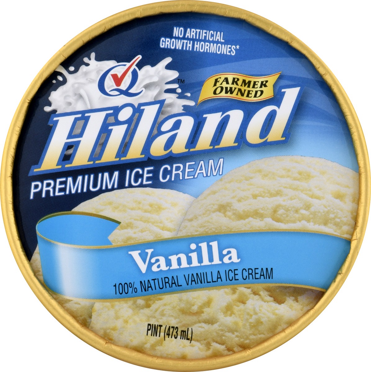 slide 8 of 9, Hiland Dairy Premium Vanilla Ice Cream 1 ea, 1 ct