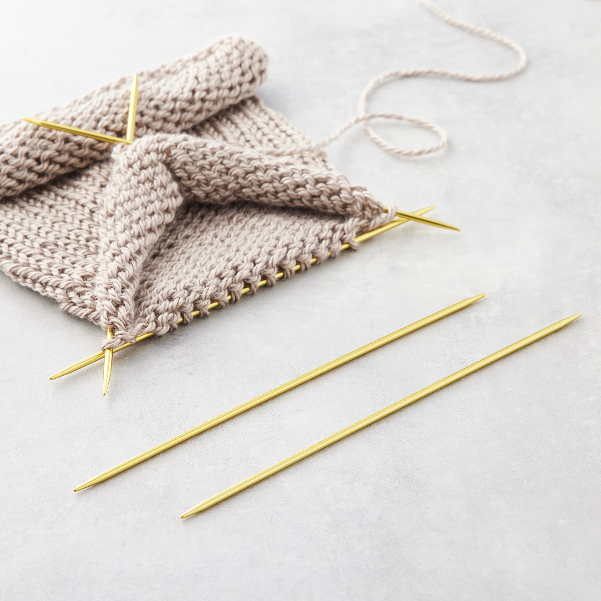 slide 3 of 3, 7" Doublepoint Knitting Needles By Loops & Threads, 2.75 mnm