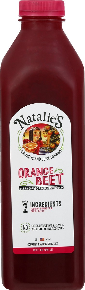 slide 6 of 9, Natalie's Orange Beet Juice, 32 oz