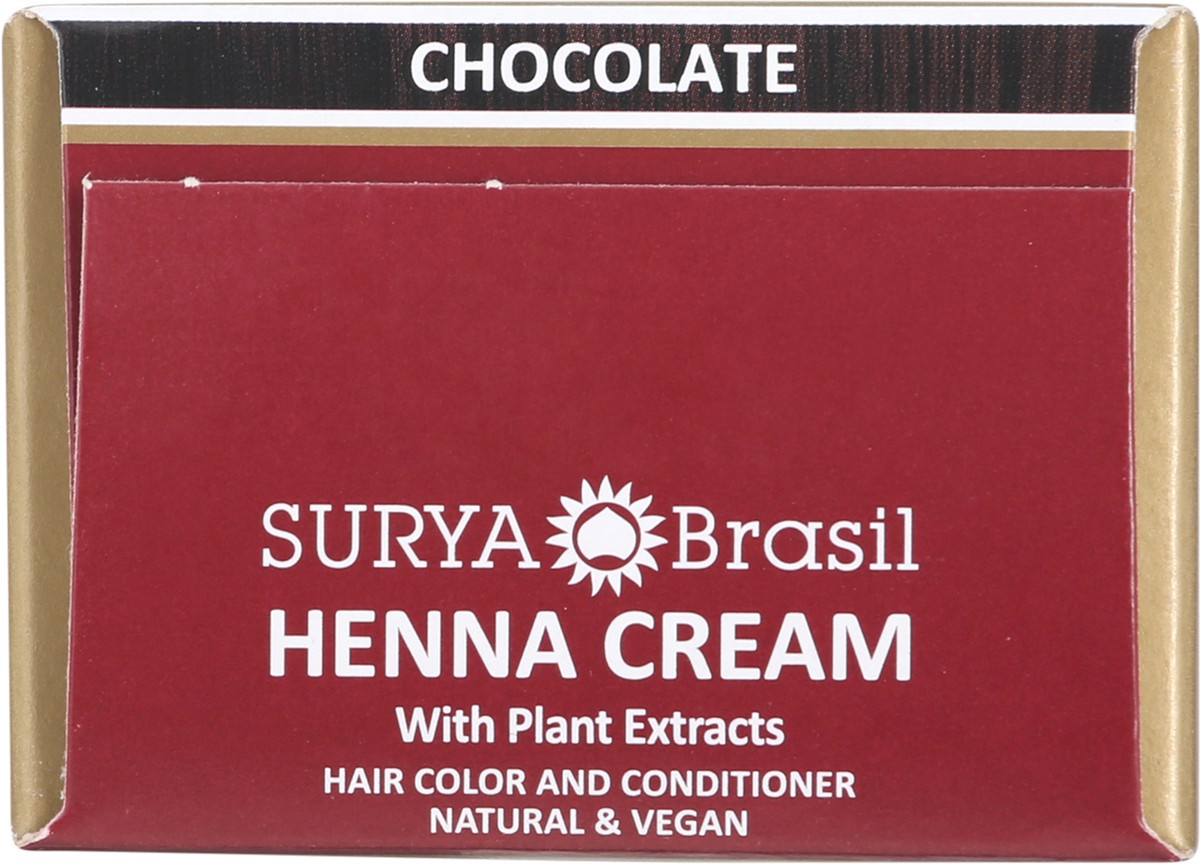 slide 6 of 9, Surya Brasil Semi-Permanent Chocolate Henna Cream 2.37 fl oz, 2.37 fl oz