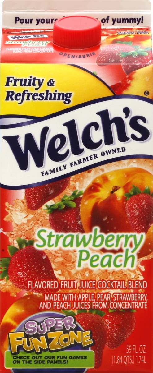 slide 1 of 4, Welch's Fruit Juice Cocktail Blend 59 oz, 59 oz