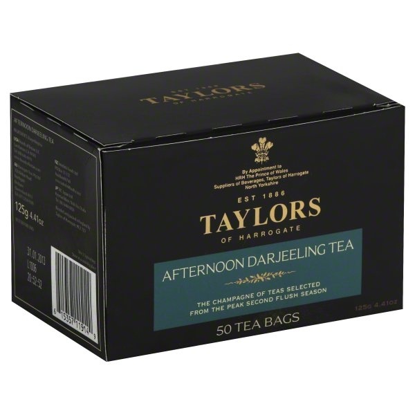 slide 1 of 1, Taylors of Harrogate Afternoon Darjeeling Tea, 50 ct