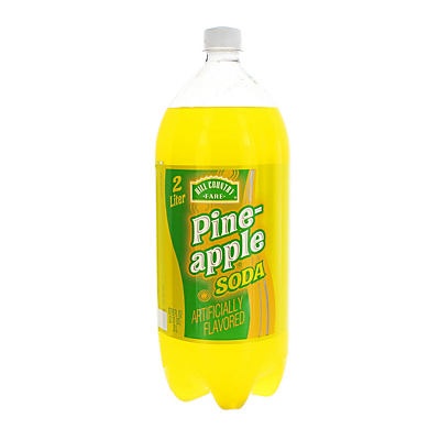 slide 1 of 1, Hill Country Fare Pineapple Soda - 2 liter, 2 liter