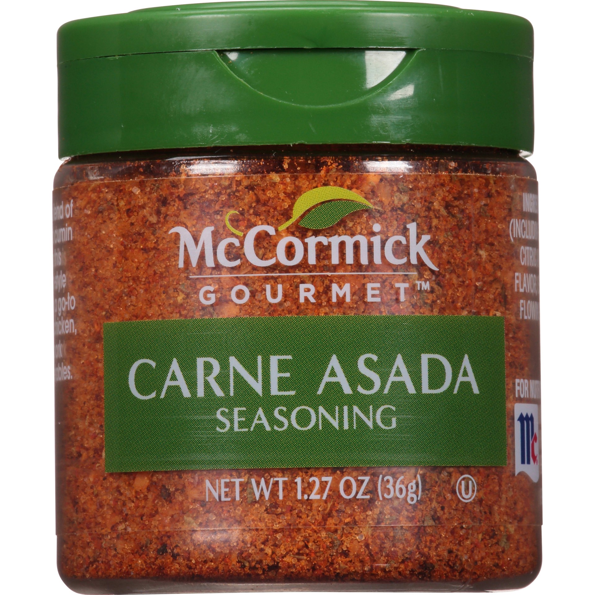 slide 1 of 9, McCormick Gourmet Carne Asada Seasoning, 1.27 oz, 1.27 oz