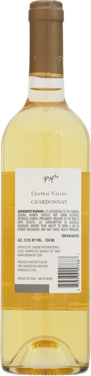 slide 12 of 12, Papi Central Valley Demi Sec Chardonnay 750 ml, 750 ml