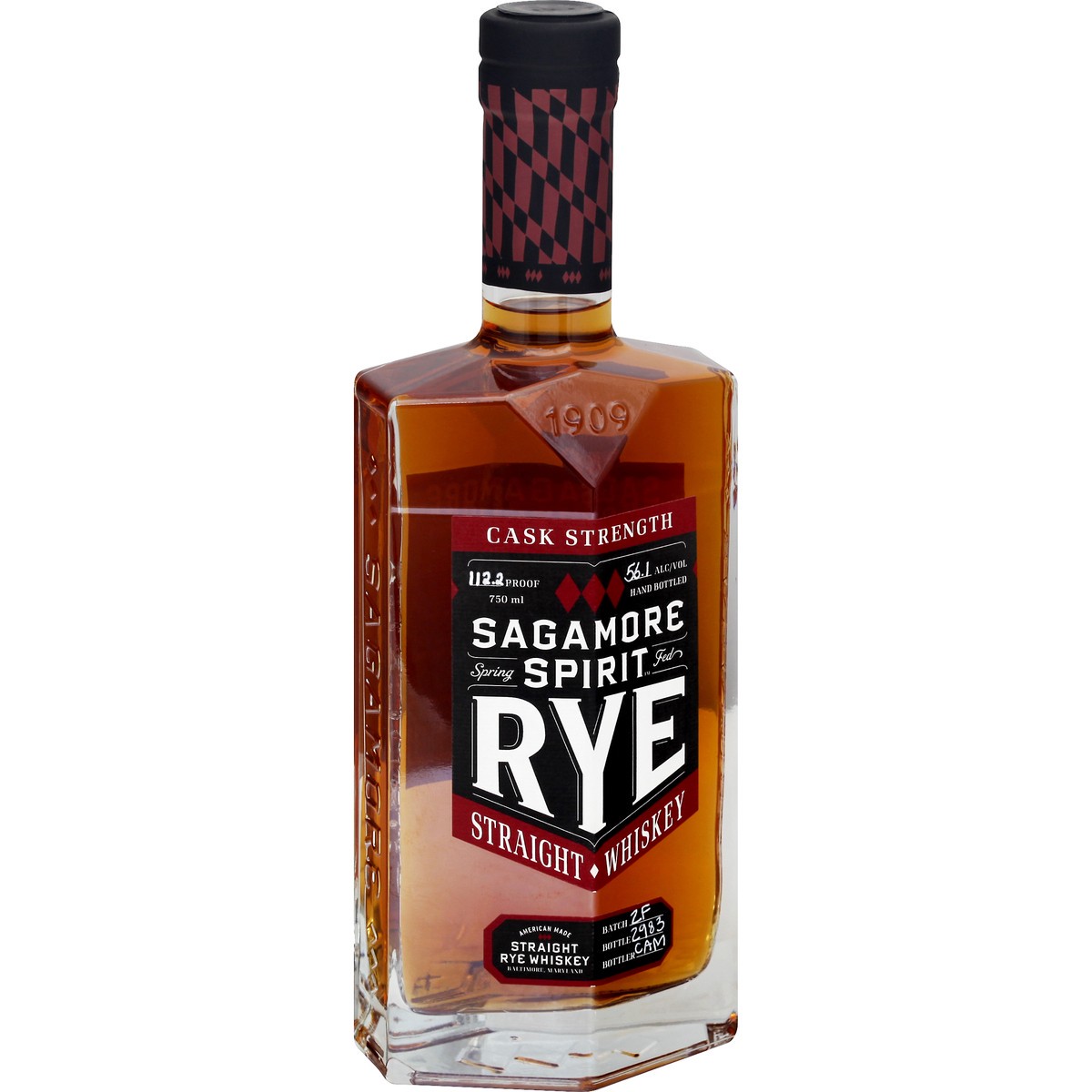 slide 2 of 9, Sagamore Spirit Rye Straight Whiskey, 750 ml