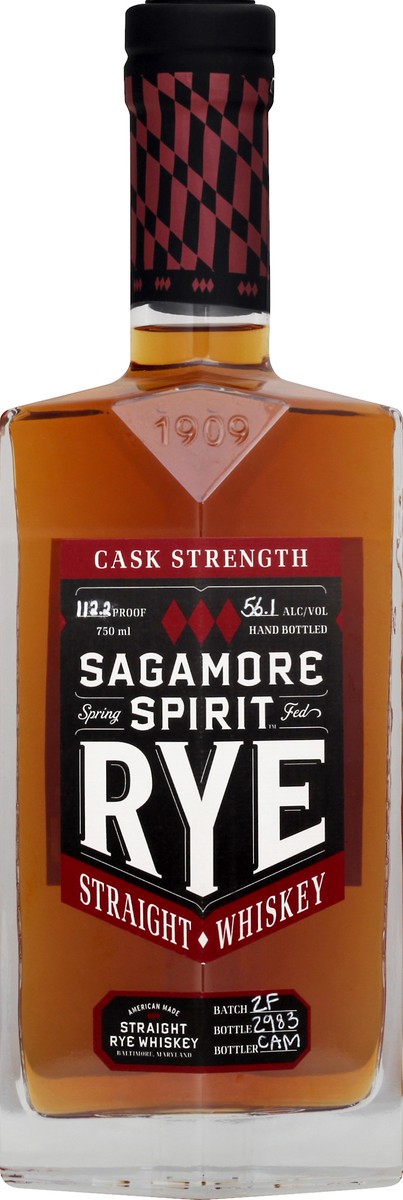 slide 6 of 9, Sagamore Spirit Rye Straight Whiskey, 750 ml