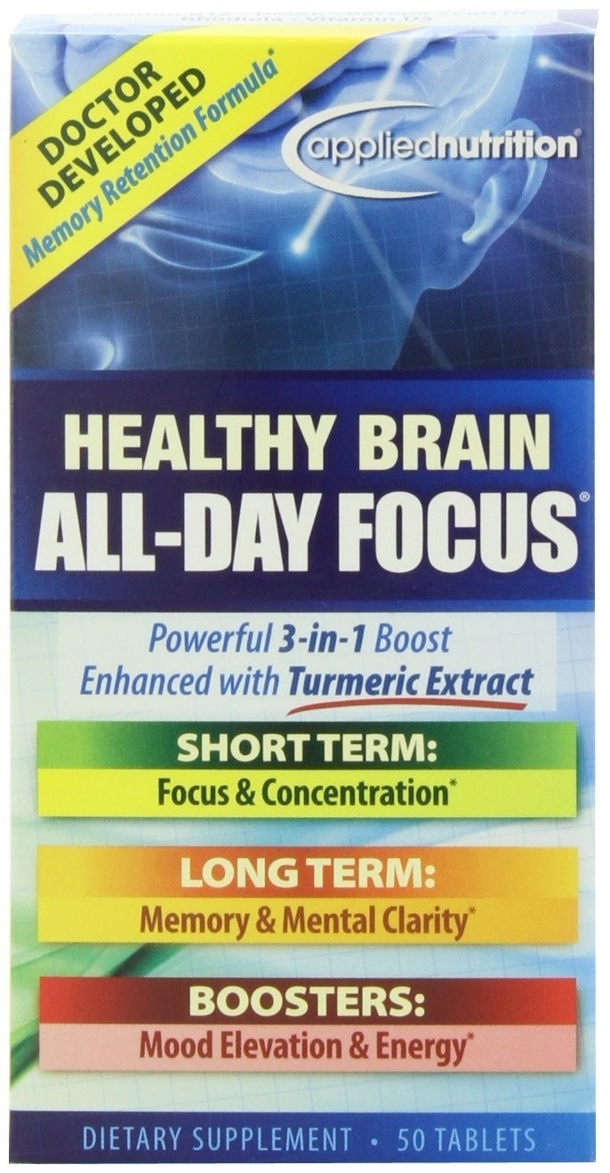 slide 1 of 1, Healthy Brain All Day Focus, 50 ct