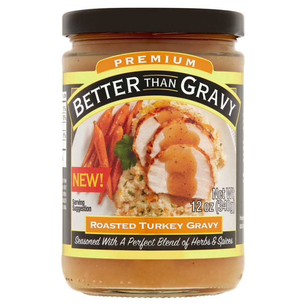 slide 1 of 1, Better Than Gravy Roasted Turkey Gravy, 12 oz