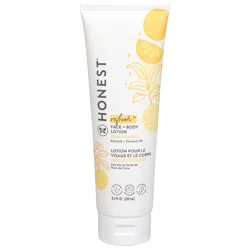 Honest Refresh Citrus Vanilla Face + Body Lotion 8.5 fl oz