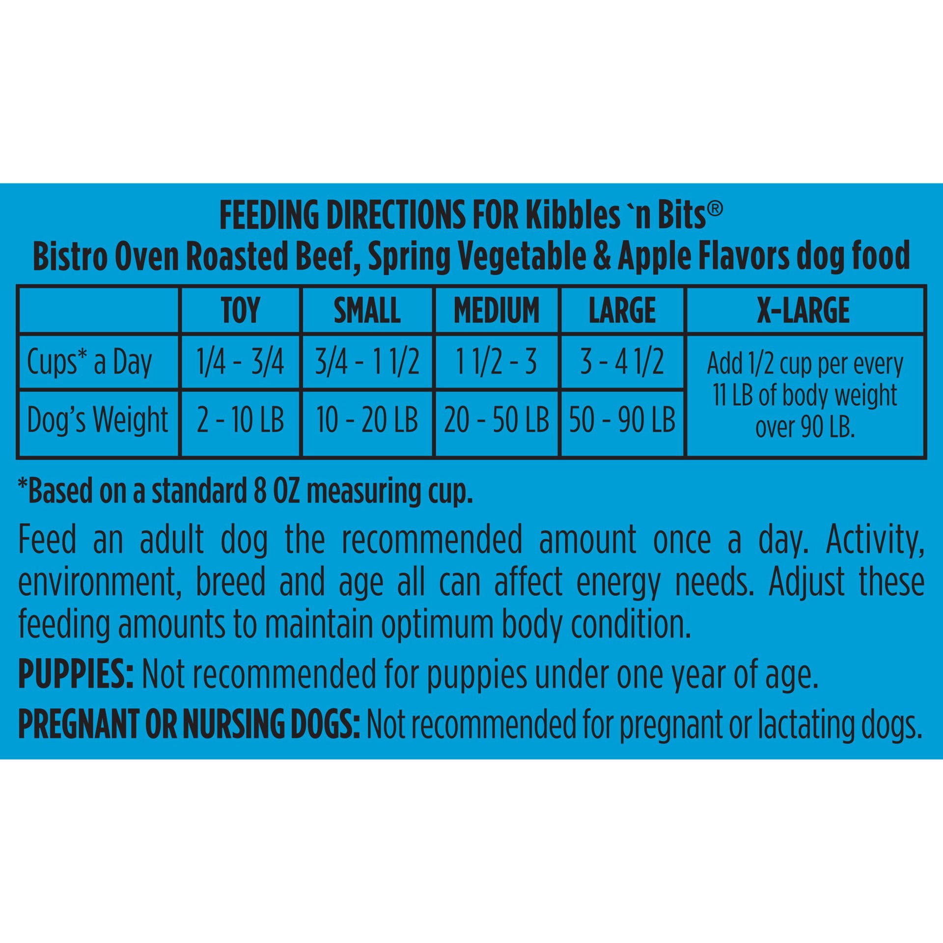 slide 5 of 7, Kibbles 'n Bits Kibbles & Bits Beef Flavor Bistro Meals Dog Food, 3.5 lb