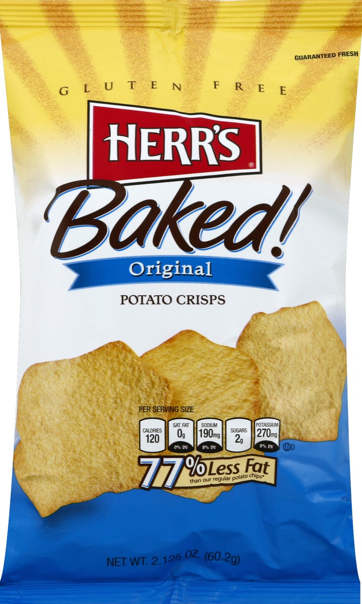 slide 5 of 6, Herr's Original Baked Chips, 2.125 oz