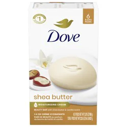 Dove Beauty Bar Shea Butter Gentle Skin Cleanser