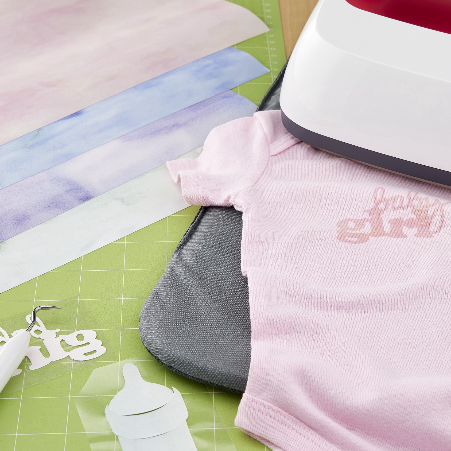 slide 2 of 6, Cricut Infusible Ink Transfer Sheet Patterns, Watercolor, 12 in x 12 in