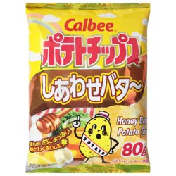 Calbee Honey Butter Potato Chips - 2.8 oz